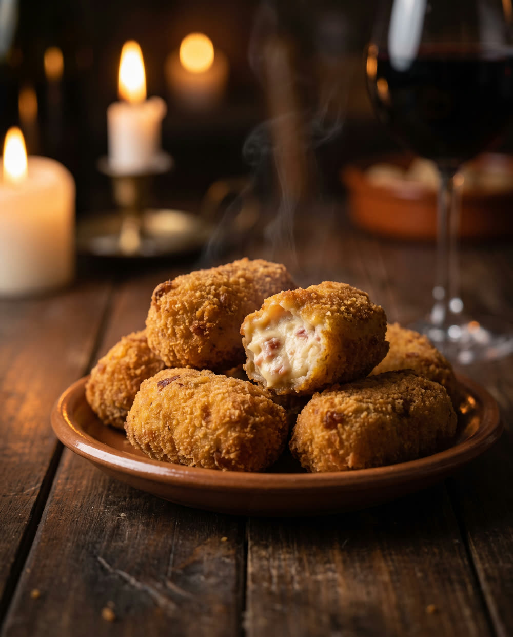 Croquetas caseras de jamón